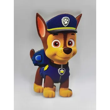 Dekorativní magnet Loranc Magnetka na dort - Chase - Tlapková Patrola