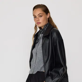 Dámský svetr Reserved - Kardigan s krátkými rukávy - středně šedá - 211GP-85M - 211GP-85M-S