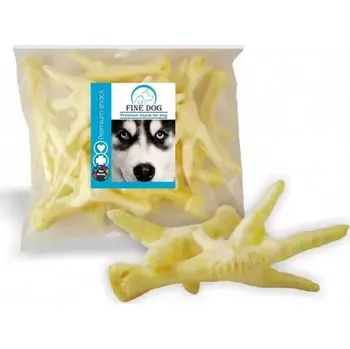 Pro psa FINE DOG Kuřecí pařátek BÍLÝ 15ks