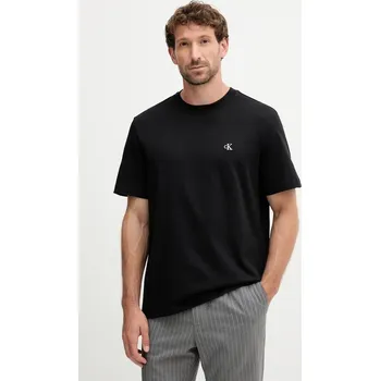 Pánské tričko Bavlněné tričko Calvin Klein Jeans LV04RC275G černá 99X, vel. XL