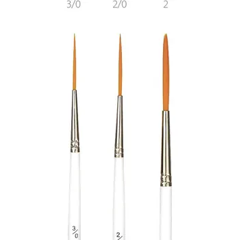 Umělecký štětec ACADEMY liner 1010RL – štětec liner dlouhý vlas, syntetika, velikost 2