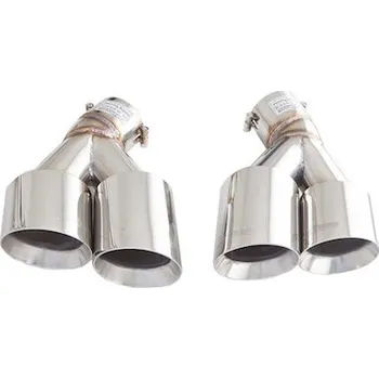 Příslušenství ke karavanu Twin 4" Čtyři koncovky (pro systém Xforce, nelze použít pro systém OEM) pro CHEVROLET CAMARO 2016- SS GEN 6