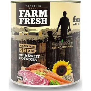 Krmivo pro psa Farm Fresh Sheep with Sweet Potatoes 400g