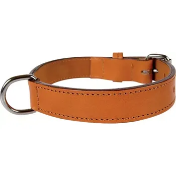 Obojek pro psa Zolux Obojek pravá kůže 45cm sv.hnědý