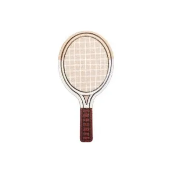 Brož Dřevěná brož Tenisová raketa s praktickým zapínáním a možností výměny či vrácení do 30 dnů zdarma. - BR269