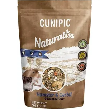 Krmivo pro hlodavce Cunipic Naturaliss Hamster & Gerbil 500 g