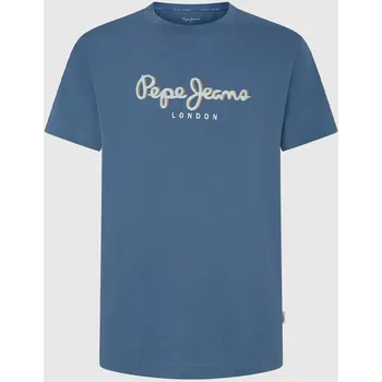 Pánské tričko Pepe Jeans Pánské tričko ABEL Barva: modrá, Velikost: XL