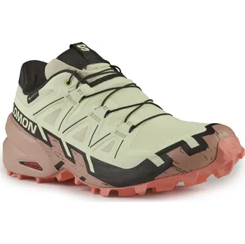 Dámská běžecká obuv Salomon Speedcross 6 GTX W L47765500 - lime cream/mahogany rose/black 41 1/3