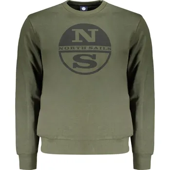 Pánská mikina North Sails 902473000 Pánská mikina armádní zelená XL