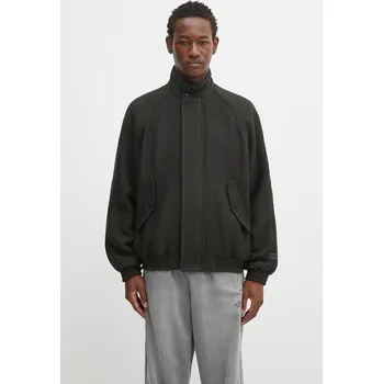 Pánská větrovka Vlněná bunda Kenzo Harrington Blouson zelená barva, přechodná, FF65BL1539PM, L, 87X