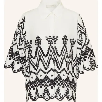 Dámská halenka Cph Muse Dámská Halenka Cmembroidery S Děrovanou Krajkou,...