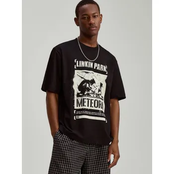 Pánské tričko Tričko s potiskem Linkin Park - L - House - černá - 714EE-99X