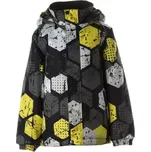 Dětská zimní bunda Huppa Marinel 2 dark green pattern velikost 140