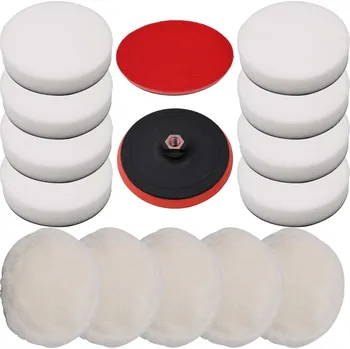 Lešticí kotouč 14dílná sada leštících kotoučů 180 mm IM_145372