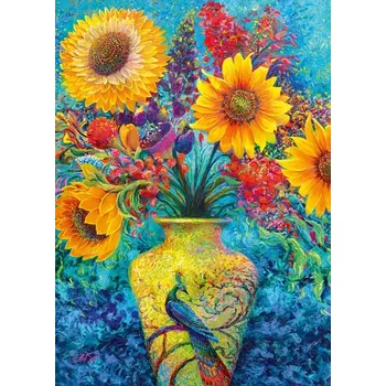 Puzzle Puzzle CHERRY PAZZI Květenství 1000 dílků