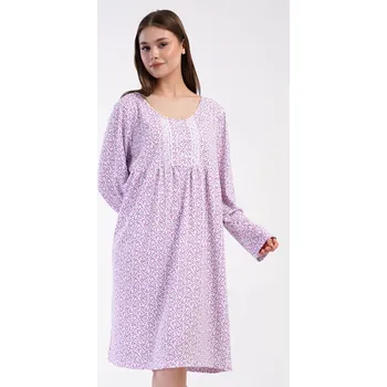 Dámské noční prádlo Vienetta Julie fialová 1XL