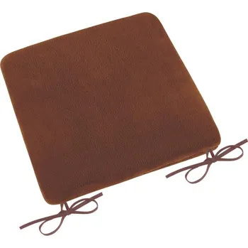 Podsedák Sedák hladký Korall micro Hnědá BX276 - 40x40 cm