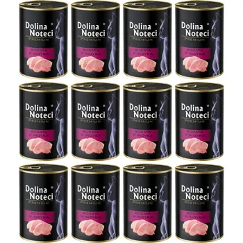 Krmivo pro kočku DOLINA NOTECI Premium Bohatá na krůtu – mokré krmivo pro kočky – 12×400 g