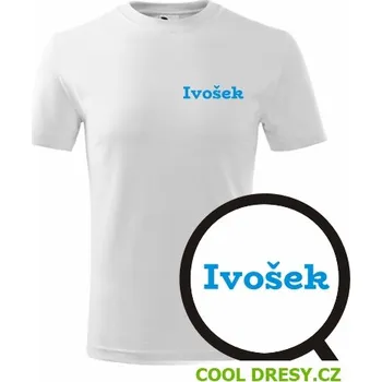 Dětské tričko Ivošek - Barva: bílá, Velikost 10let