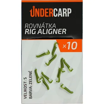 Rybářský háček Rovnátko UnderCarp Rig Aligner Zelené S