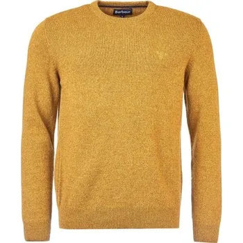 Pánský svetr Barbour Tisbury Crew Neck Sweater — Copper