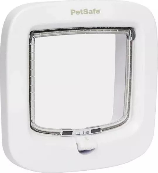 PetSafe DeLuxe dvířka s manuálním uzamykáním bílá
