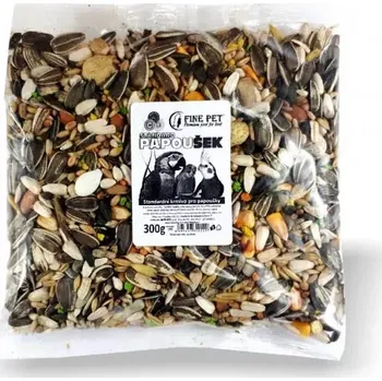 Krmivo pro ptáka FINE PET Papoušek STANDARD 300g
