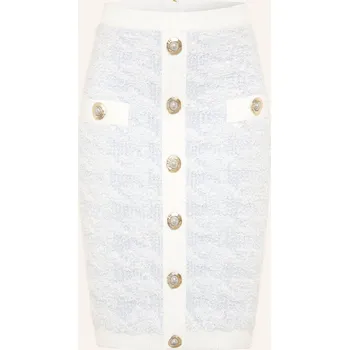 Dámská sukně Balmain Dámská Úpletová Sukně S Třpytivou Přízí, tmavě modrá...