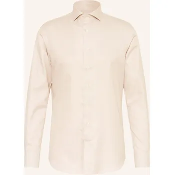Pánská košile Profuomo Pánská Košile Regular Fit, béžová, 43
