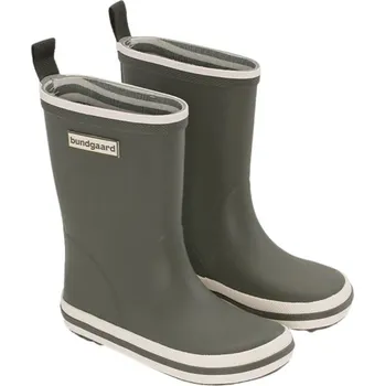 Dívčí obuv BUNDGAARD CHARLY Army | Dětské barefoot holínky - 25