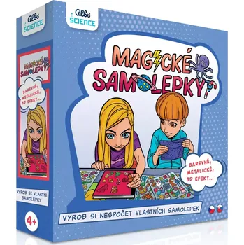 Dětská vědecká sada Albi Science Magické samolepky