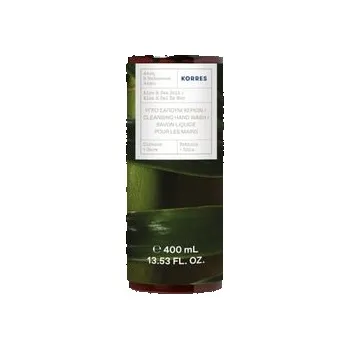 Čistící mýdlo KORRES Aloe & sea salt tekuté mýdlo na ruce Tekuté mýdlo