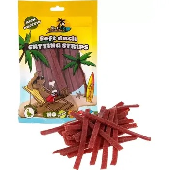 Pamlsek pro psa Pet Paradise Soft Duck Cutting Strips 75g