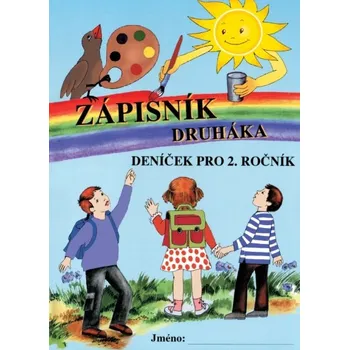 Set školních potřeb Zápisník druháka - deníček pro 2. ročník