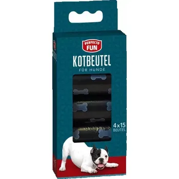 sáček na exkrement Perfecto FUN sáčky na psí exkrementy 4x15ks