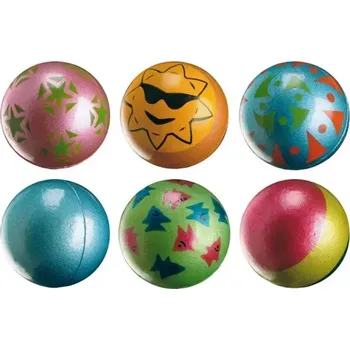 Hračka pro psa Ferplast PA 6042 neonový barevný míček