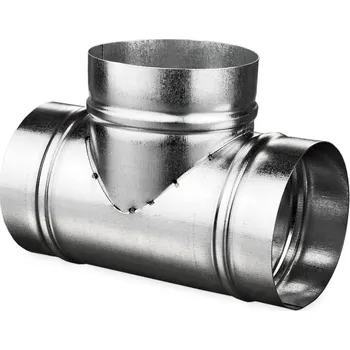 Ventilační potrubí VENTS Odbočka T kus TM 150mm Zn kovová