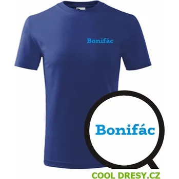 Dětské tričko Bonifác - Barva: královská modrá, Velikost 10let