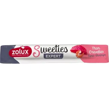 Pamlsek pro kočku Zolux Pochoutka kočka SWEETIES tuňák+krevety 14g