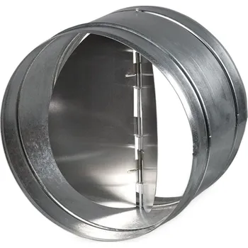 Ventilace VENTS Klapka kruhová zpětná KOM 150mm Zn kovová