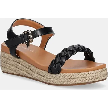 Dámské sandále Sandály U.S. Polo Assn. ASTRID dámské, černá barva, na klínku, ASTRID001W/5Y1 ASTRID001W.5Y1 99X, EUR 37