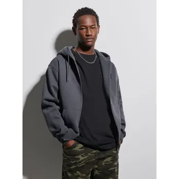 Pánská mikina Mikina na zip s kapucí - XXL - House - tmavošedý - 663GB-90X