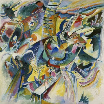 Plakát Plakát, Obraz - Improvisation Klamm, Wassily Kandinsky