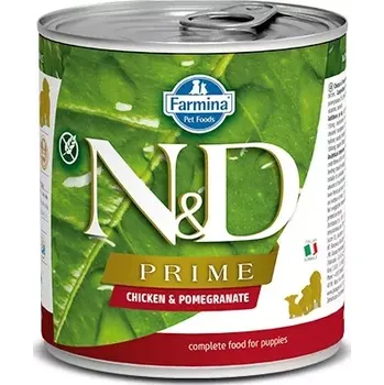 Krmivo pro psa N&D PRIME Puppy Chicken & Pomegranate 285g