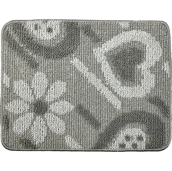 Koupelnová předložka WC koupelnová předložka Pohodlíčko šedá Comfort, 40 x 50 cm