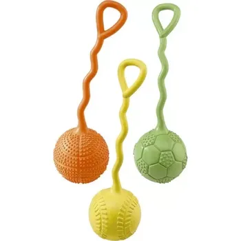 Hračka pro psa Ferplast PA 6090 tvrdý gumový míček na házení