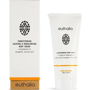 Tělové mléko Euthalia Natural Cosmetics Values Přírodní revitalizační krém na tělo 100ml EUTHALIA