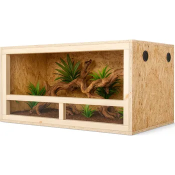 Terárium INVITAL OSB dřevěné sestavitelné terárium 100x50x50 cm