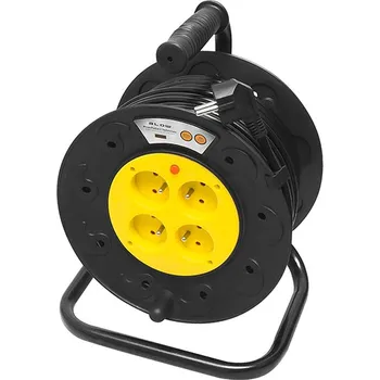 Prodlužovací kabel Prodlužovací kabel 50m, 4 zásuvky s uzemněním