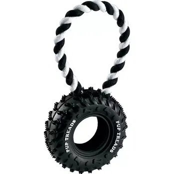 Hračka pro psa Ferplast PA 6430 gumová pneumatika na laně